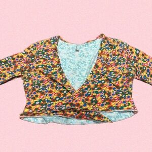 American Apparel wrap top